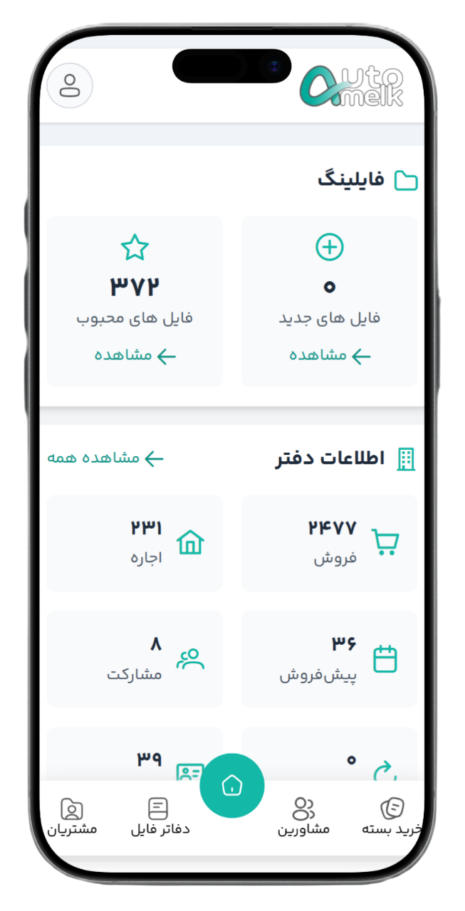 پنل مشاورین املاک اتوملک